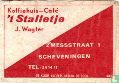 Koffiehuis Café 't Stalletje - J.Wagter