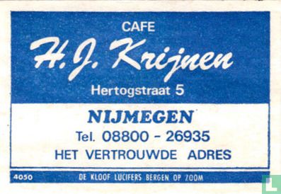 Cafe H.J. Krijnen