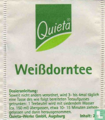 Weißdorntee - Image 1