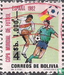 Football World Cup, with overprint
