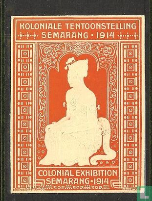 Kol. Tentoonstelling Semarang (oranje rood)