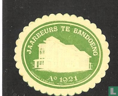 Jaarbeurs Bandoeng 1921 (Groen)