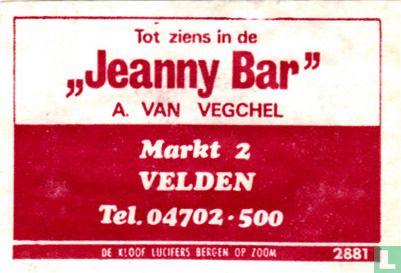 Jeanny Bar - A. van Vegchel