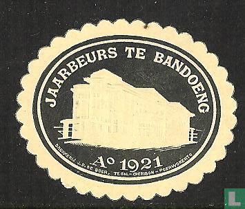 Jaarbeurs Bandoeng 1921 (zwart)