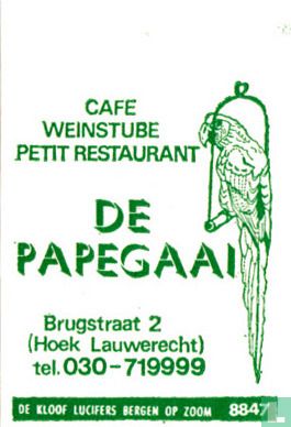 Café Weinstube De Papegaai