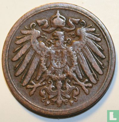 Duitse Rijk 1 pfennig 1892 (F) - Afbeelding 2