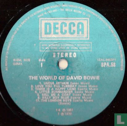 The world of David Bowie - Afbeelding 3