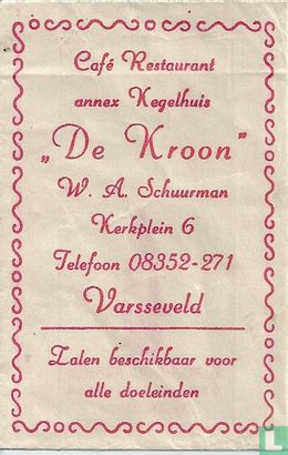 Café Restaurant annex Kegelhuis "De Kroon" - Image 1
