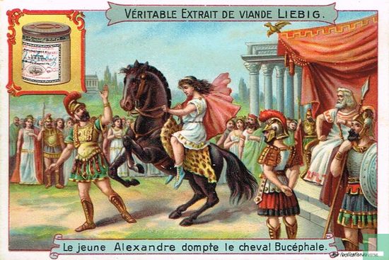 Le jeune Alexandre dompte le cheval Bucéphale