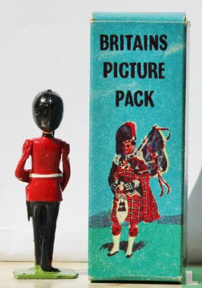 Scots Guards: Guardsman present arms - Image 2