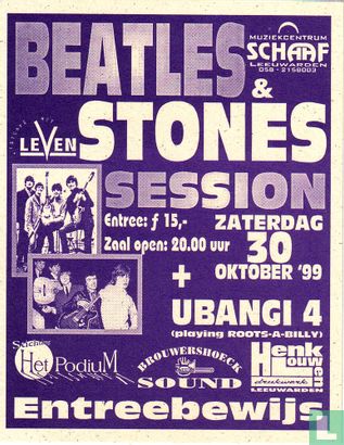 Beatles en Stones session