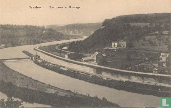 Waulsort : Panorama et Barrage