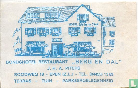 Bondshotel Restaurant "Berg en Dal" - Image 1