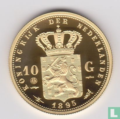 10 gulden 1895 - Afbeelding 1
