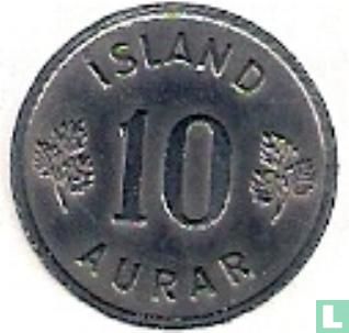 Islande 10 aurar 1958 - Image 2