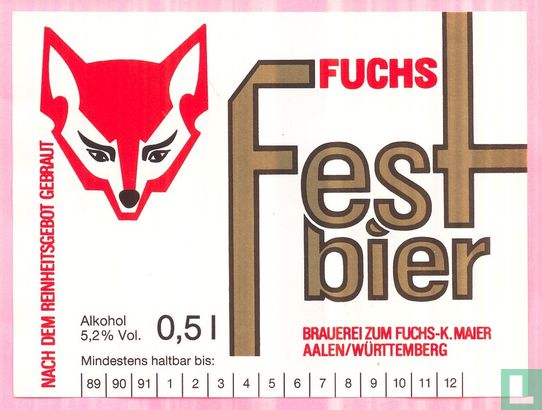 Fuchs Festbier