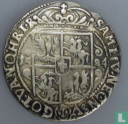 Pologne ort 1624 - Image 1