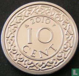 Suriname 10 cents 2010 - Image 1