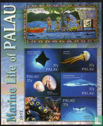 Zeedieren in de wateren van Palau