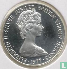 Britse Maagdeneilanden 10 cents 1977 (PROOF) "25th anniversary Accession of Queen Elizabeth II" - Afbeelding 1