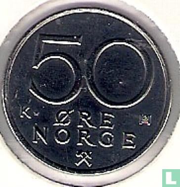 Norway 50 øre 1994 - Image 2
