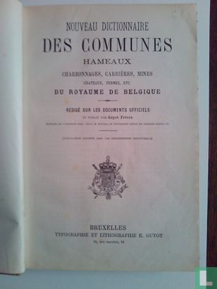 Nouveau Dictionnaire des Communes Hameaux  - Bild 3