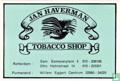 Jan Haverman Tobacco shop