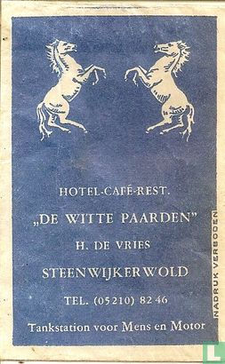 Hotel Café Rest. "De Witte Paarden"  - Image 1