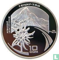 Kirghizistan 10 som 2002 (BE) "International Year of the Mountains - Edelweiss" - Image 2