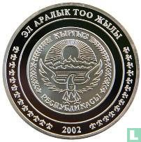 Kyrgyzstan 10 som 2002 (PROOF) "International Year of the Mountains - Edelweiss" - Image 1