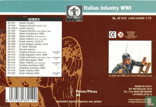 Italienische Infanterie WWI - Bild 2