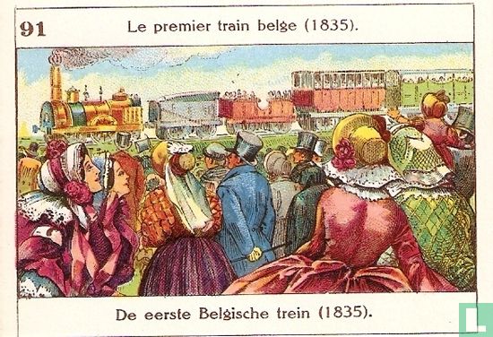 De eerste belgische trein (1835)