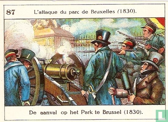 De aanval op het park te Brussel (1830)