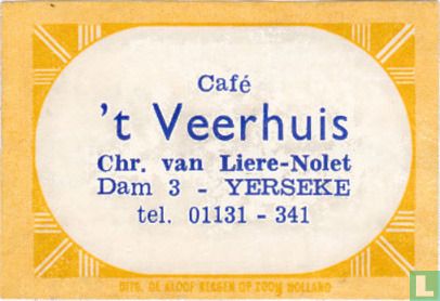 Café 't Veerhuis - Chr. van Liere-Nolet