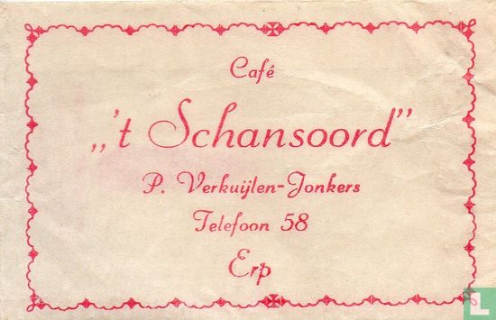 Café " 't Schansoord" - Afbeelding 1