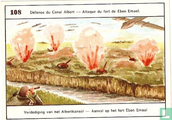 Verdediging van het Albertkanaal - Aanval op het fort Eben Emaal