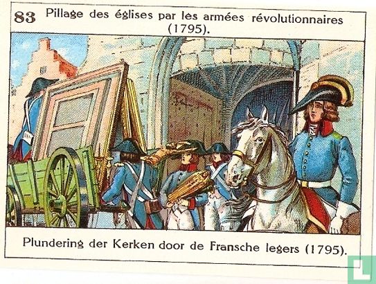 Plundering der kerken door de Fransche legers (1795)