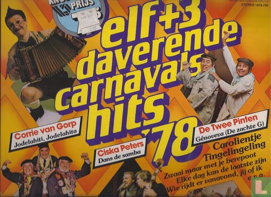 Elf +3 daverende carnavalshits '78 - Image 1