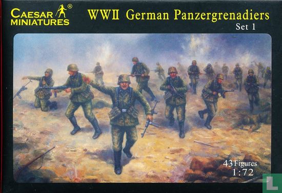 WWII Duitse panzergrenadiers - Afbeelding 1