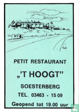 Petit Restaurant "'t Hoogt"