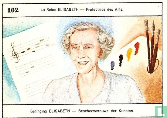 Koningin Elisabeth - Beschermvrouw der Kunsten