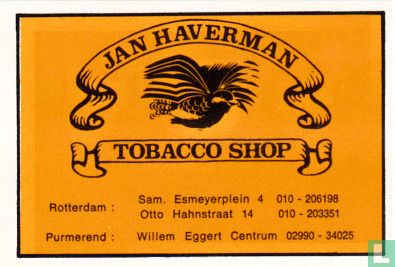 Jan Haverman Tobacco shop