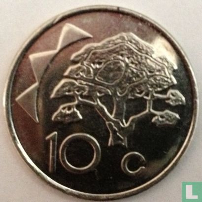 Namibie 10 cents 2012 - Image 2
