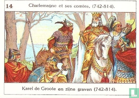 Karel de Groote en zijne graven (742-814)