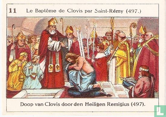 Doop van Clovis door den Heiligen Remigius (497)