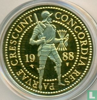 Pays-Bas double ducat 1988 (BE) - Image 1
