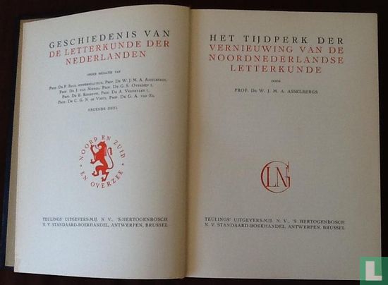 Het tijdperk der vernieuwing van de Noord-Nederlandse letterkunde - Afbeelding 3