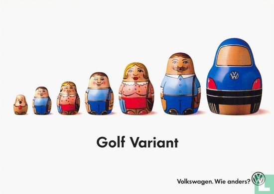 B000265 - Volkswagen "Golf Variant" - Afbeelding 1