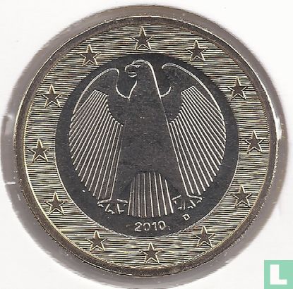 Duitsland 1 euro 2010 (D)   - Afbeelding 1