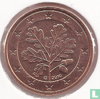Deutschland 1 Cent 2010 (G) - Bild 1